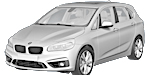 BMW F45 B0964 Fault Code